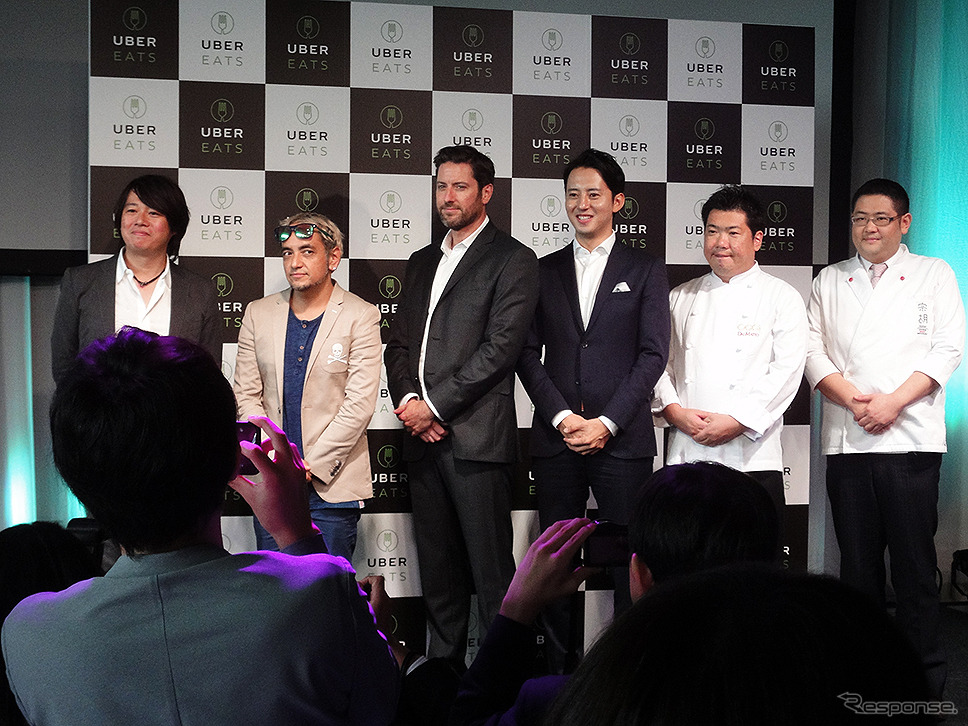 「UberEATS」東京発表会・先行体験会（東京・天王洲、9月28日）