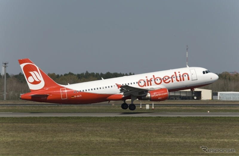 エアベルリンのエアバスA320型機