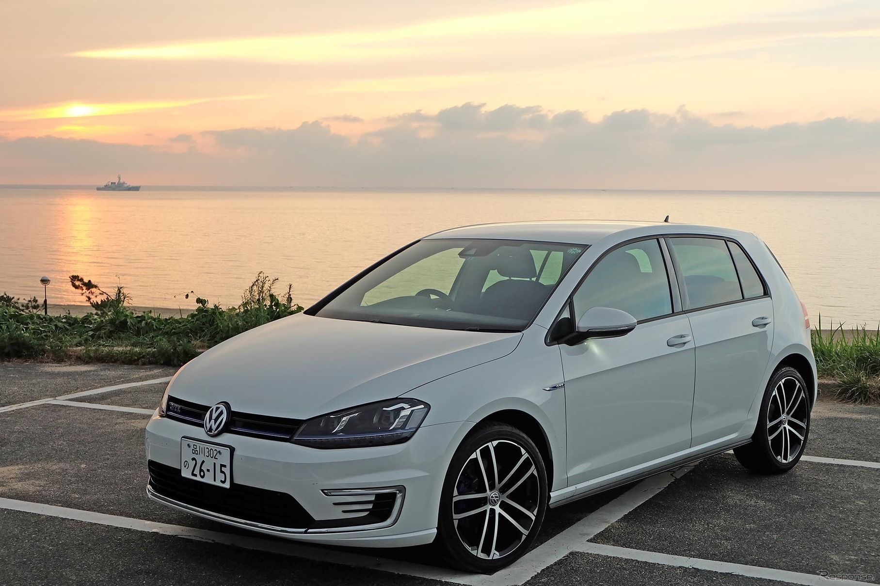 VW ゴルフGTE 4000km試乗