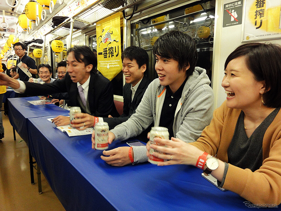 「京急×キリンビール横浜工場90周年記念ビール電車」（10月14日 金曜夜、京急大師線ほか）
