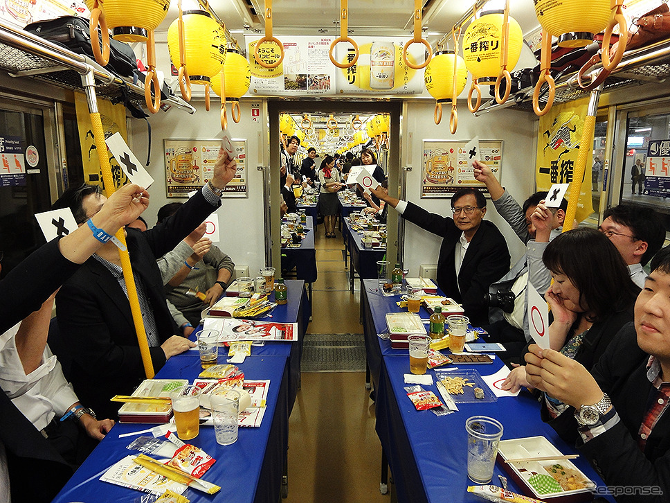 「京急×キリンビール横浜工場90周年記念ビール電車」（10月14日 金曜夜、京急大師線ほか）