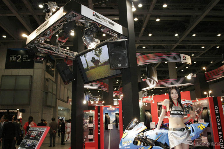 【東京モーターサイクルショー07】ブリヂストンが出展