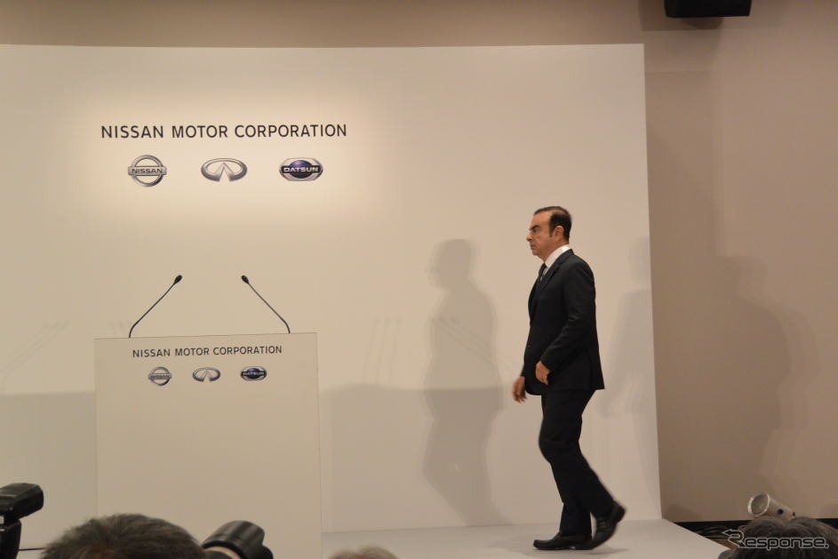 日産自動車 カルロス・ゴーン 社長兼CEO 会見