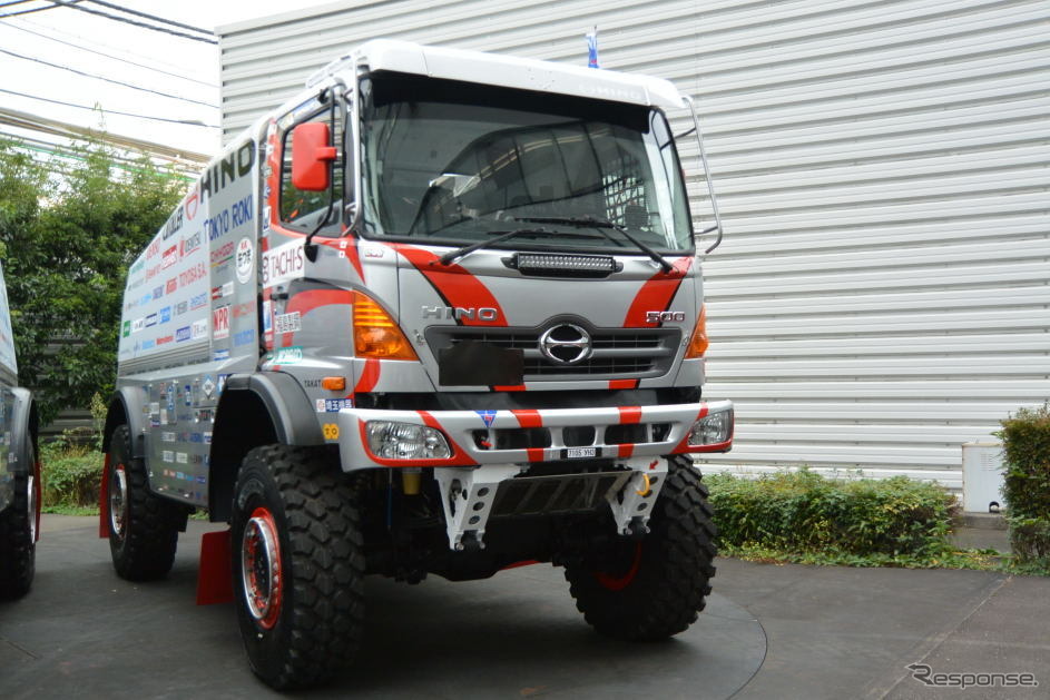 日野チームスガワラ ダカールラリー2017 参戦車両 2号車
