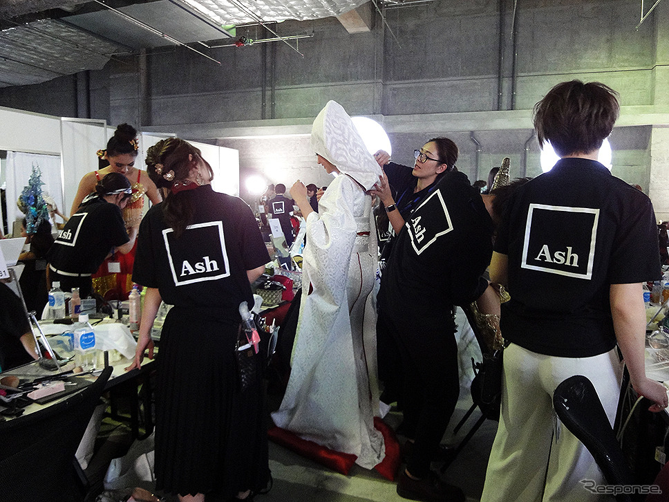 2016ミス・インターナショナル世界大会 バックヤード（10月27日、東京ドームホテル）
