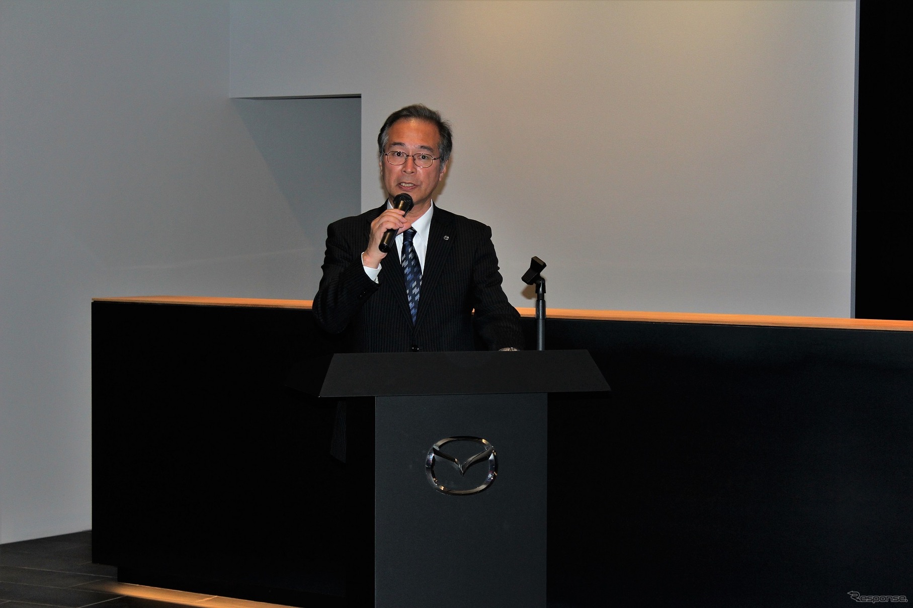 関東マツダ代表取締役社長の山口滋巳氏