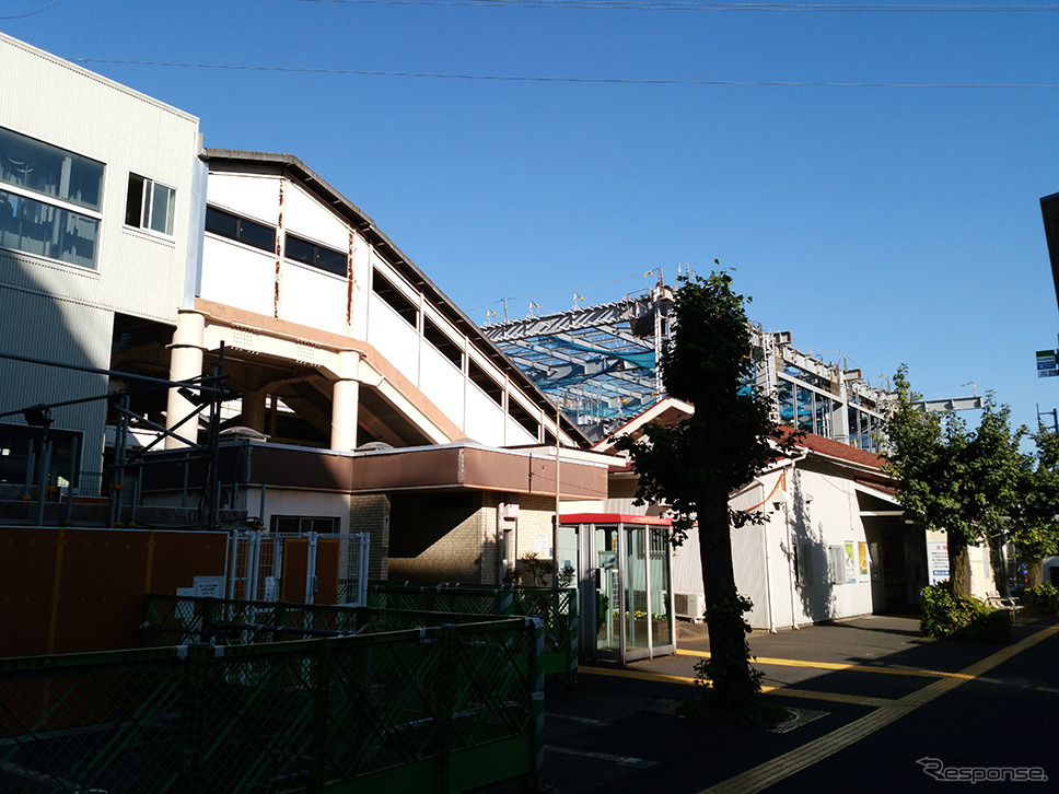 JR青梅線 東中神駅（2016年11月時）