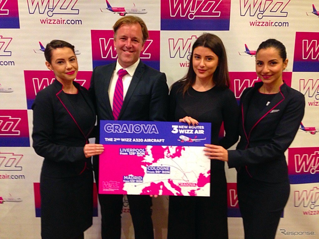 ウィズエアー、クライオバ発着3路線を新規開設へ