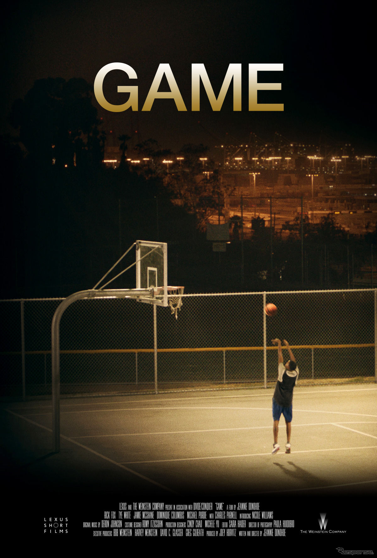 レクサス ショートフィルム第3弾の4作目『GAME』