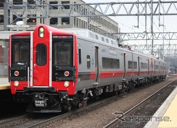 川重が追加受注したM-8型。オプションも行使されればメトロノース鉄道の車両の半分以上が川重製になる。