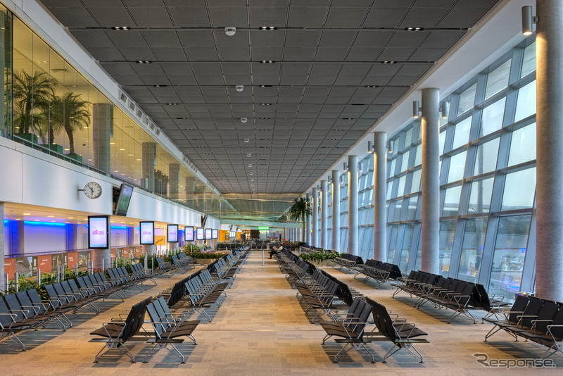 アブダビ国際空港のロビー