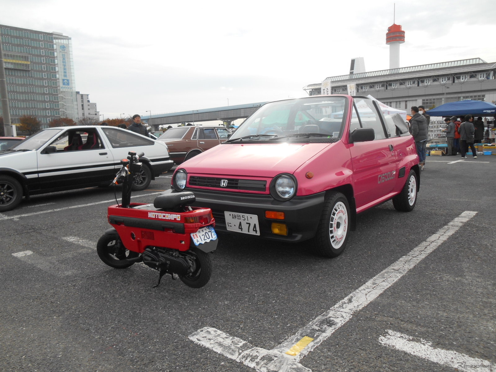 モトコンポとともに。ハチマルミーティング2016。