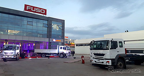 三菱ふそう、アルジェリア市場に大型トラック FJ を投入