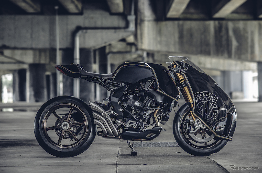 ROUGH CRAFTS『Ballistic Trident』、ベースモデルはMVアグスタ『ブルターレ800RR』。