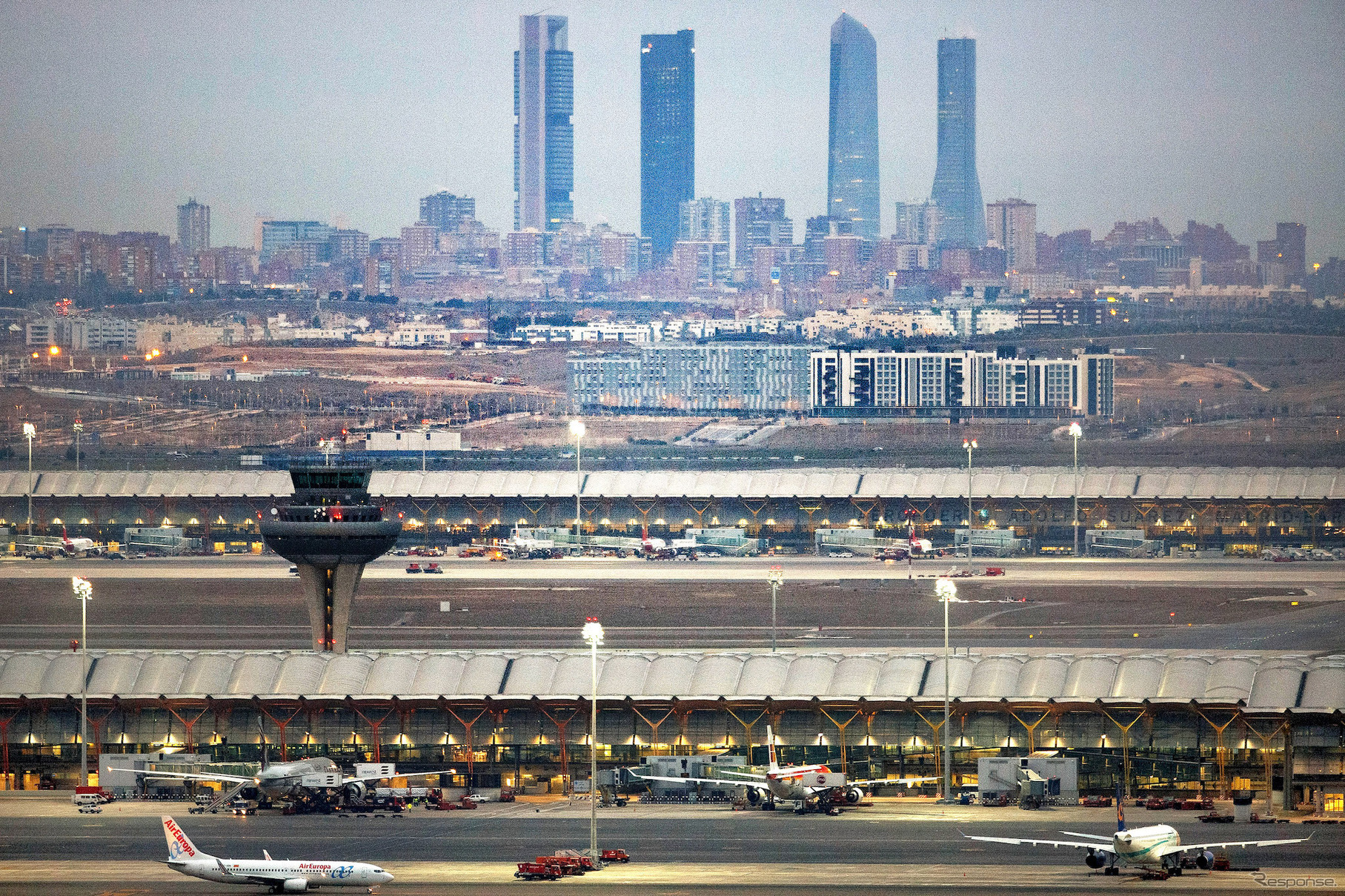 マドリード空港　(c) Getty Images