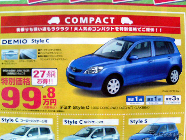 【明日の値引き情報】このプライスでこの新車コンパクトカーを購入できる!!