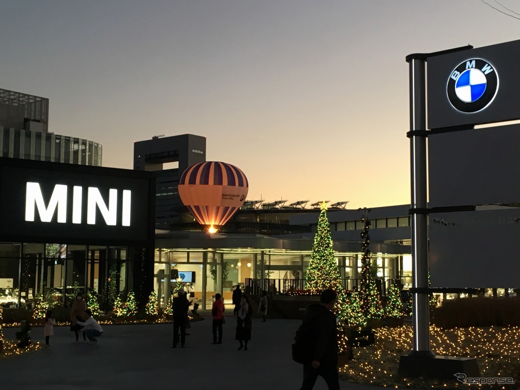 BMWグループ トウキョウ ベイで開催中のクリスマスイベント