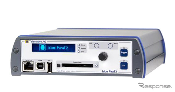 独Telemotive社製データロガー blue Pira T2