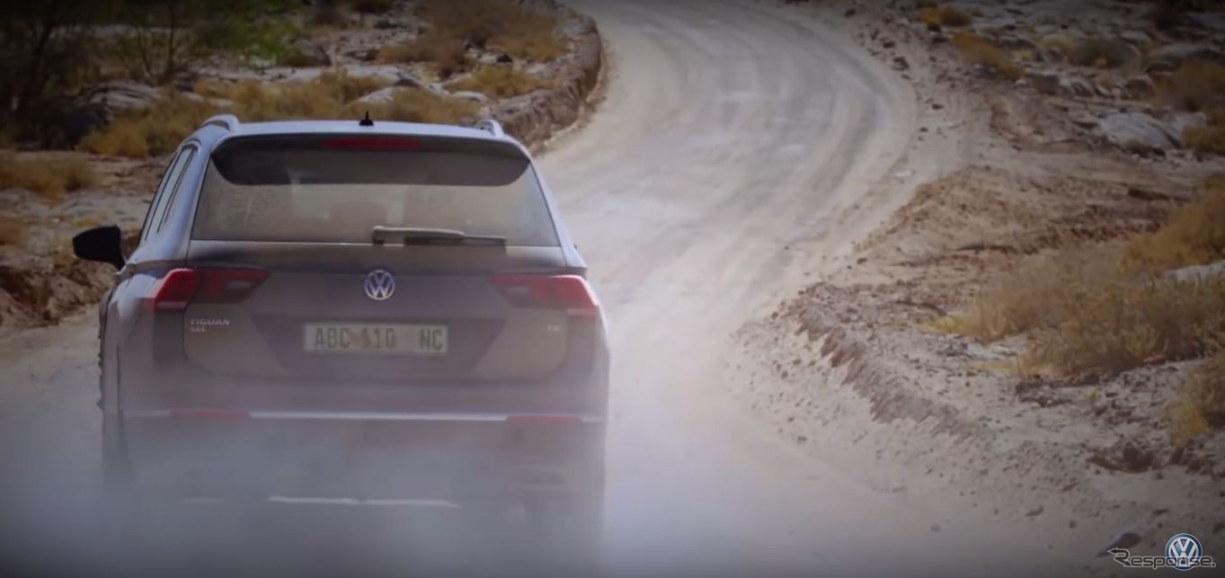 VW ティグアン オールスペースの開発プロトタイプ車