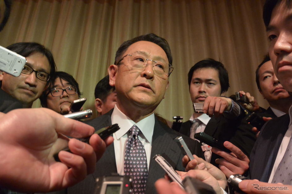 トヨタ自動車の豊田章男社長