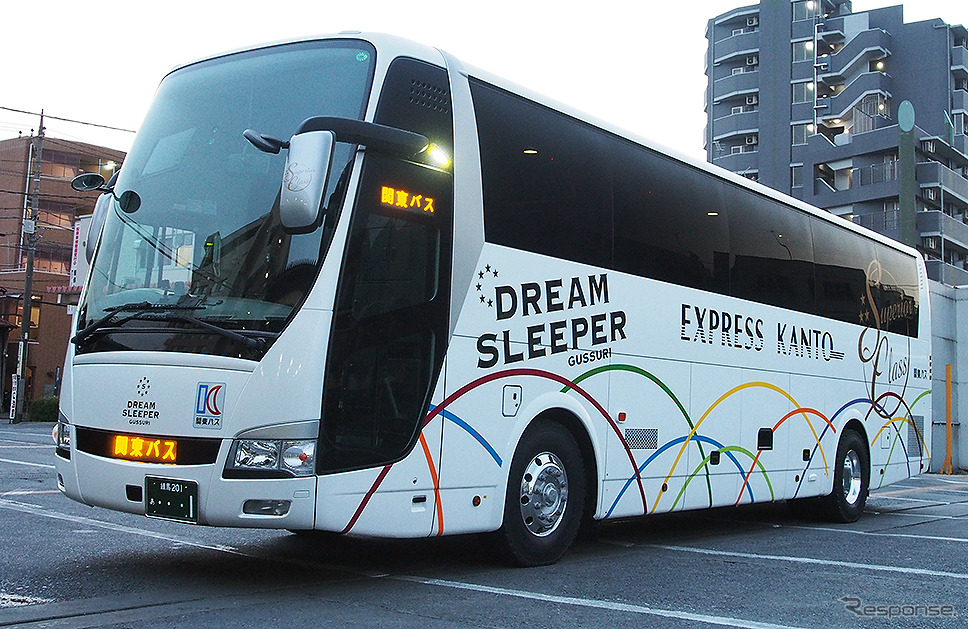 関東バスが保有する「ドリームスリーバー東京大阪号」