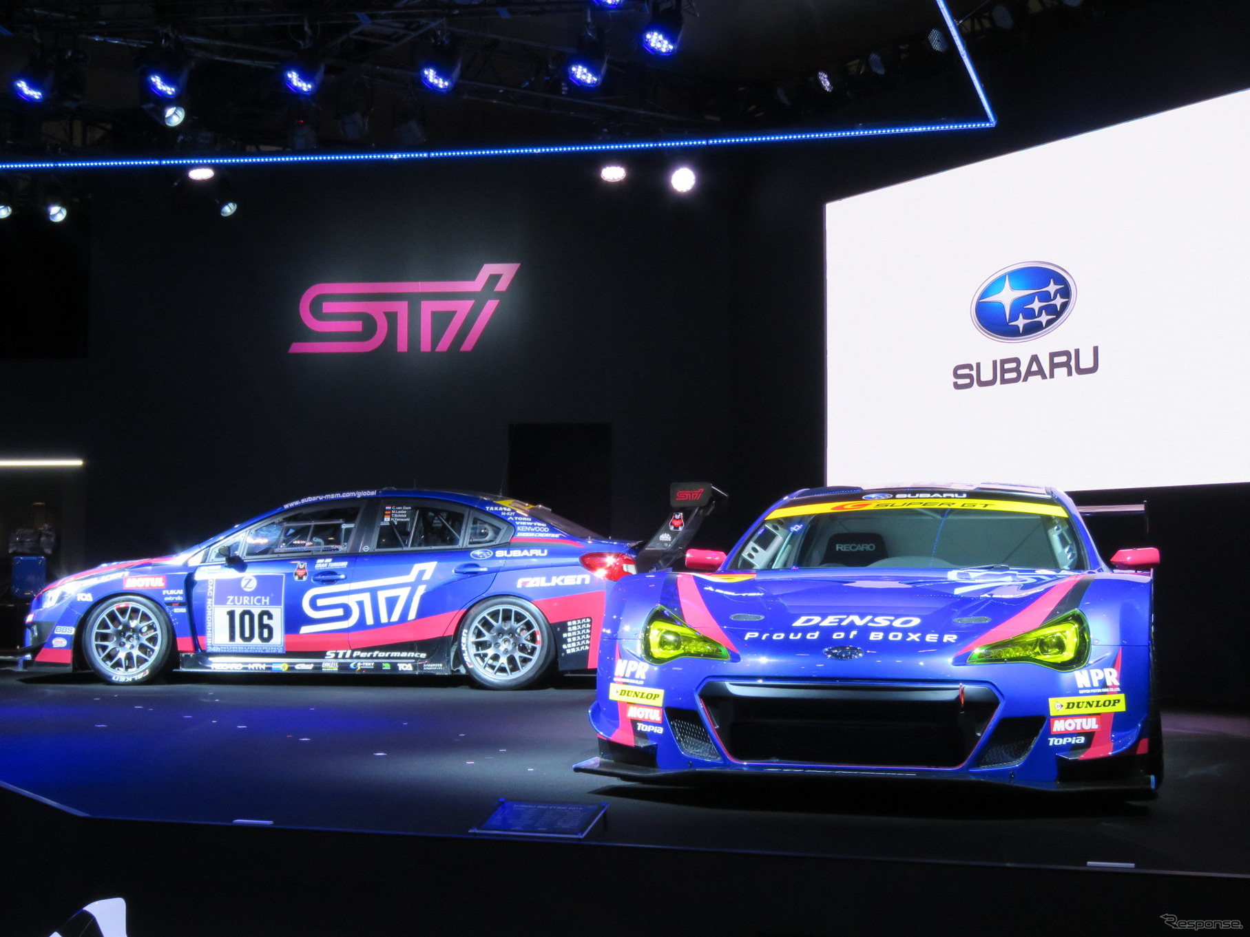 スバル/STIは、今季もニュル24時間とGT300を活動の主軸とする。