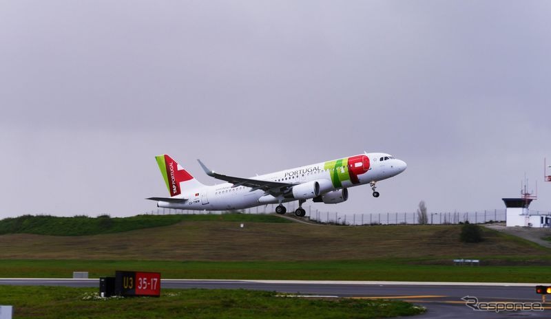 TAPポルトガル航空のエアバスA320