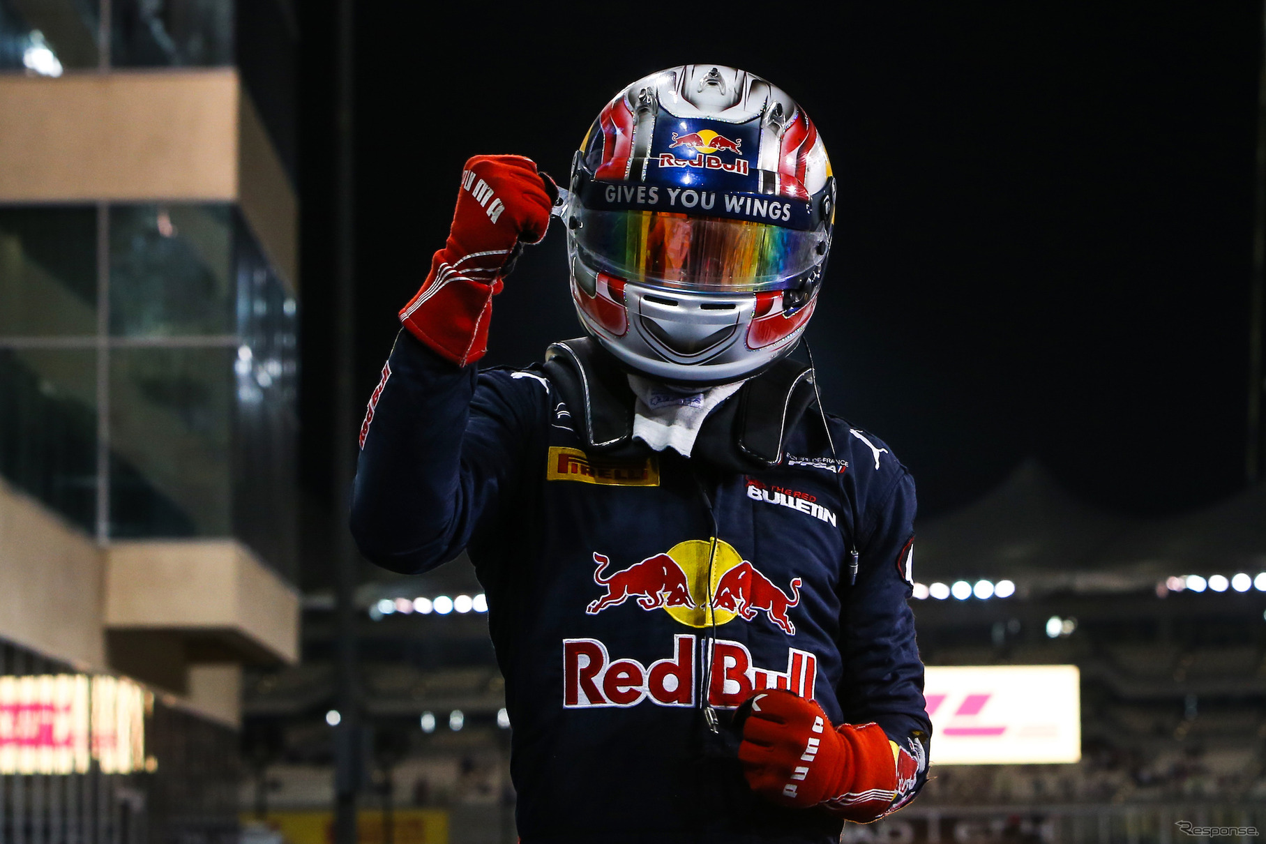 2016年GP2王者のガスリー。