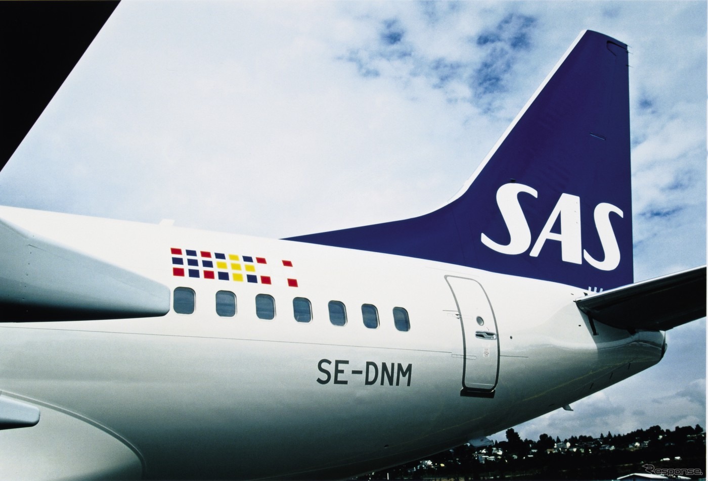 スカンジナビア航空のボーイング737