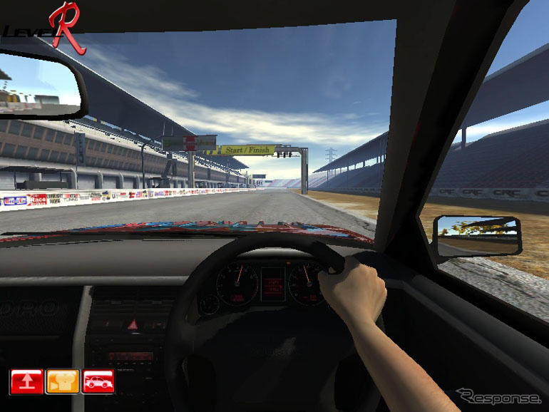 オンラインレースゲーム『Level-R』テストを実施中