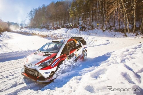 WRC第2戦「ラリー・スウェーデン」に挑むトヨタヤリスWRC