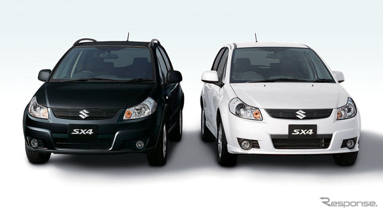 スズキ SX4 にアウトドアテイストを強調したグレード