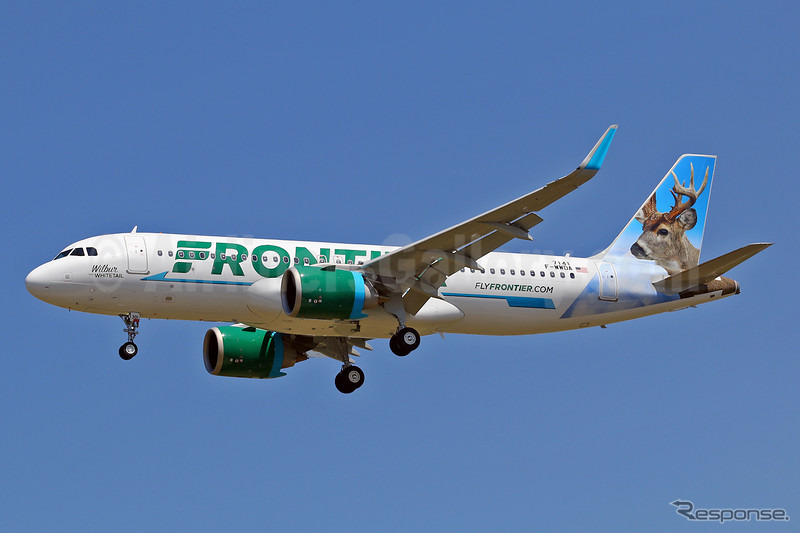 フロンティア航空のエアバスA320