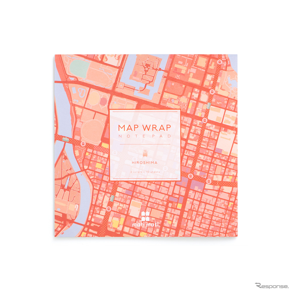 MAP WRAP NOTEPAD（広島）