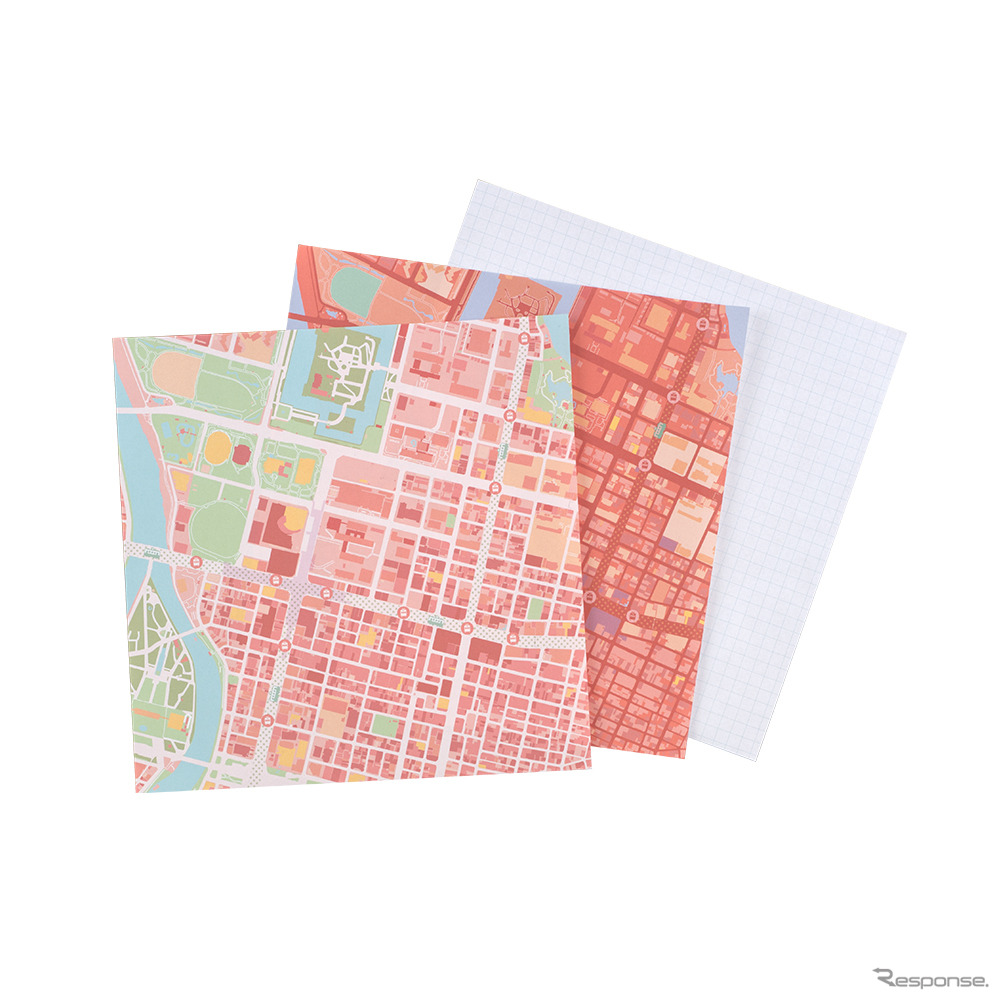 MAP WRAP NOTEPAD（広島）