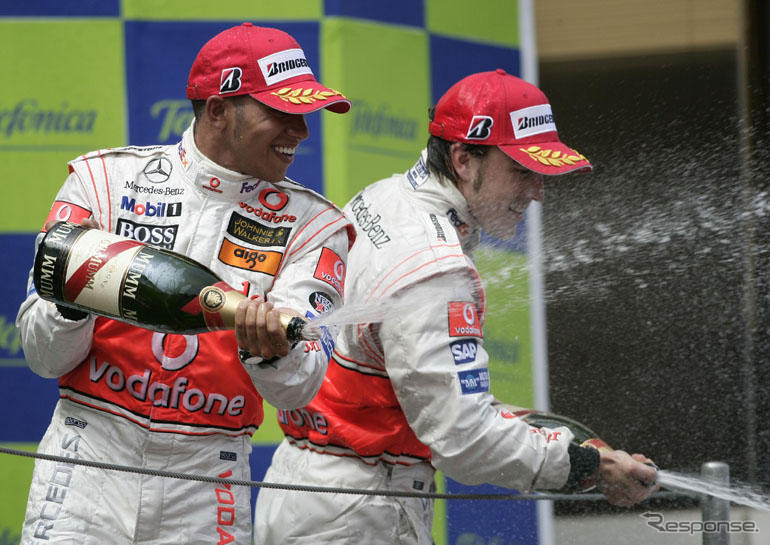 アロンソ「ハミルトンは脅威ではない」というが