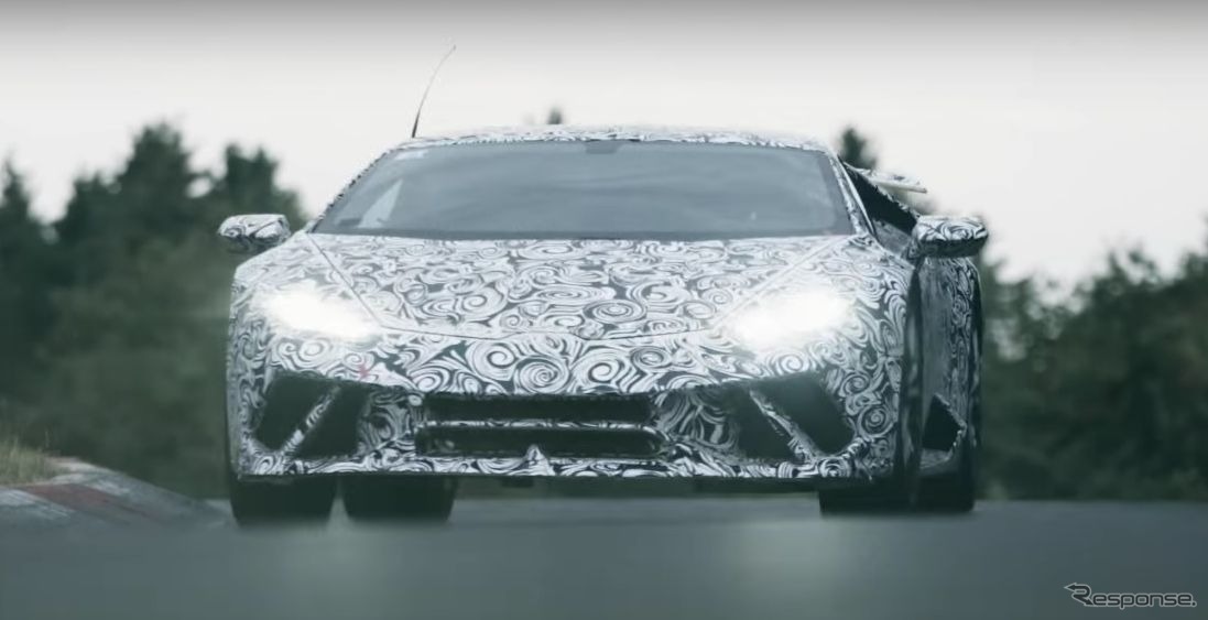 ランボルギーニ ウラカンの高性能モデルがドイツ・ニュルブルクリンク北コースでタイムアタック