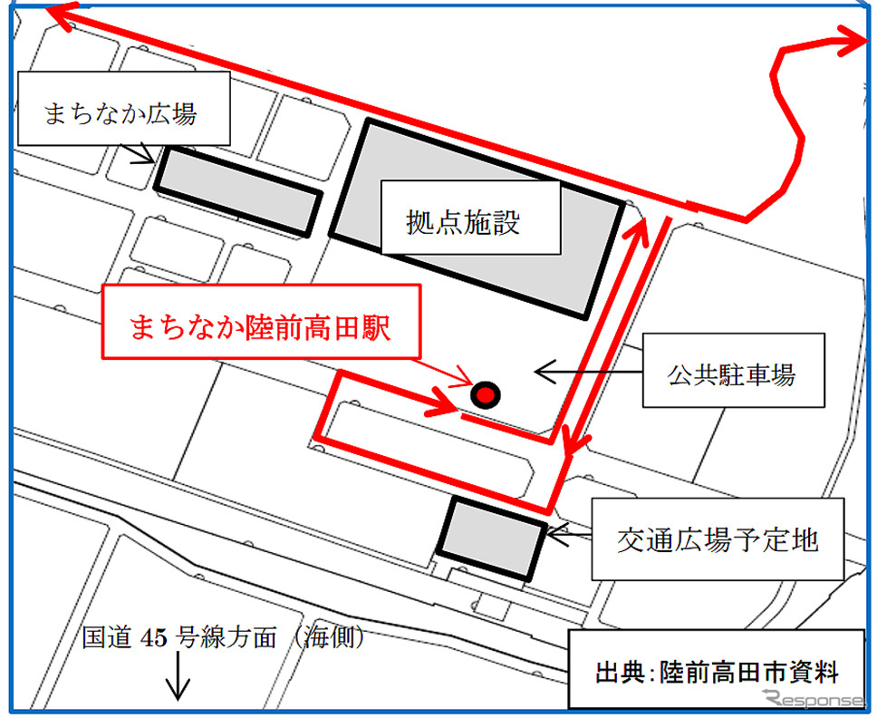 「まちなか陸前高田駅」概要