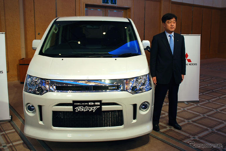 三菱自動車 益子社長「国内事業活性化へ」