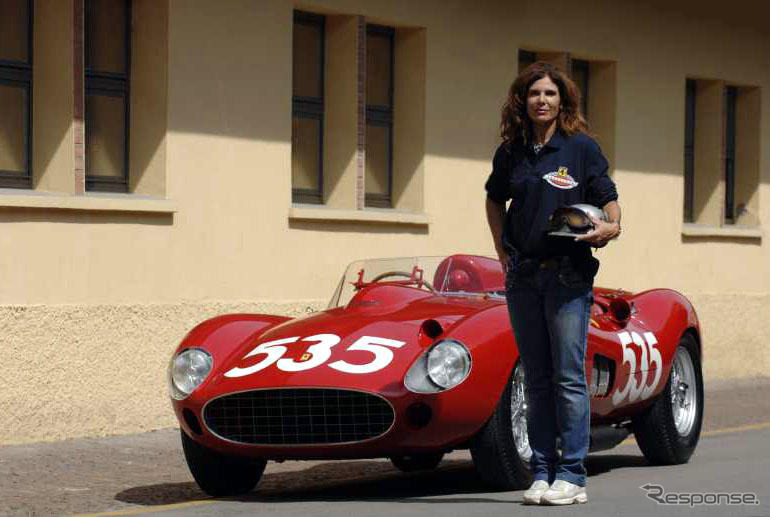 タルッフィの娘が父親の優勝車でミッレミリアに出場