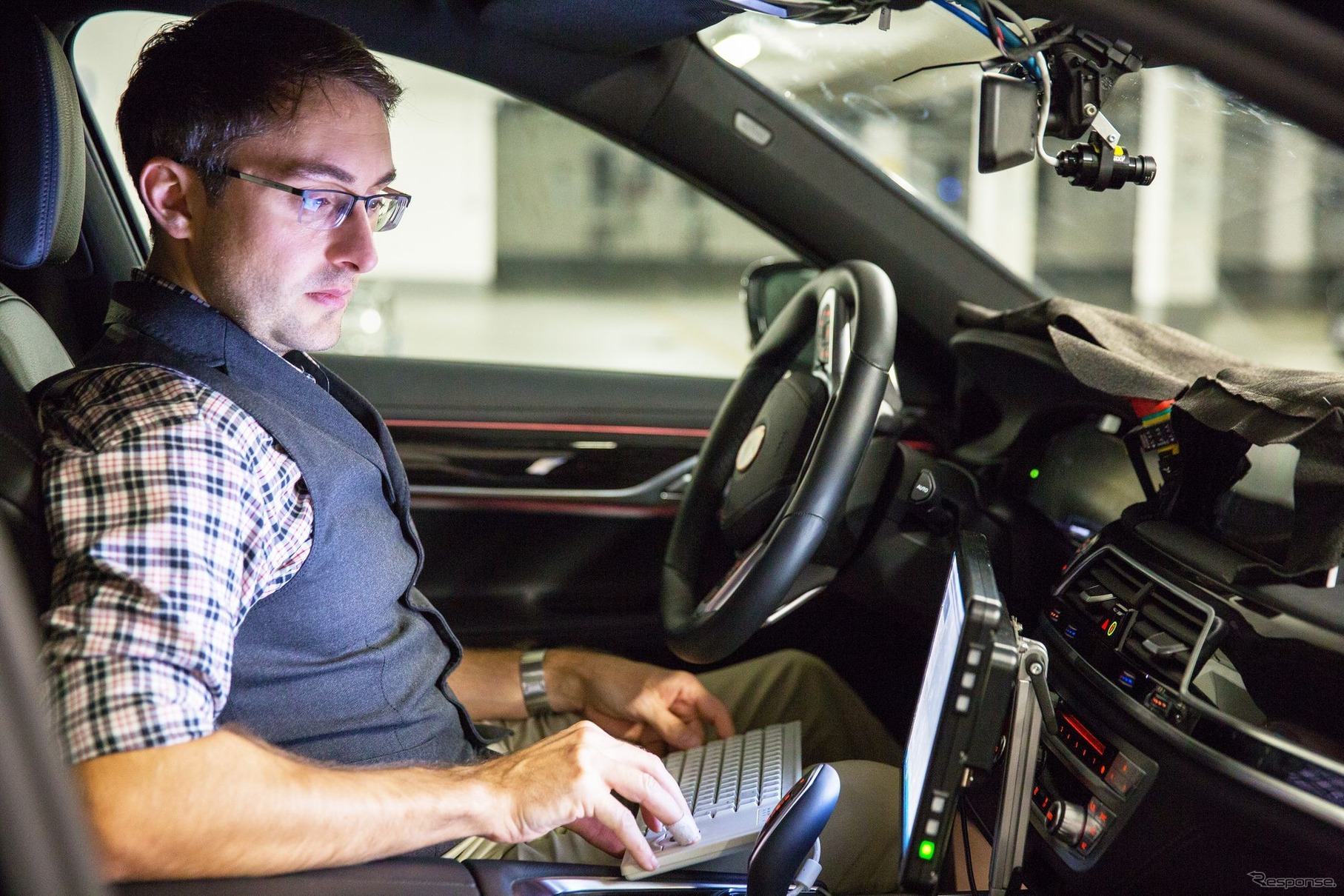 BMWグループが開発を進める自動運転車（資料画像）