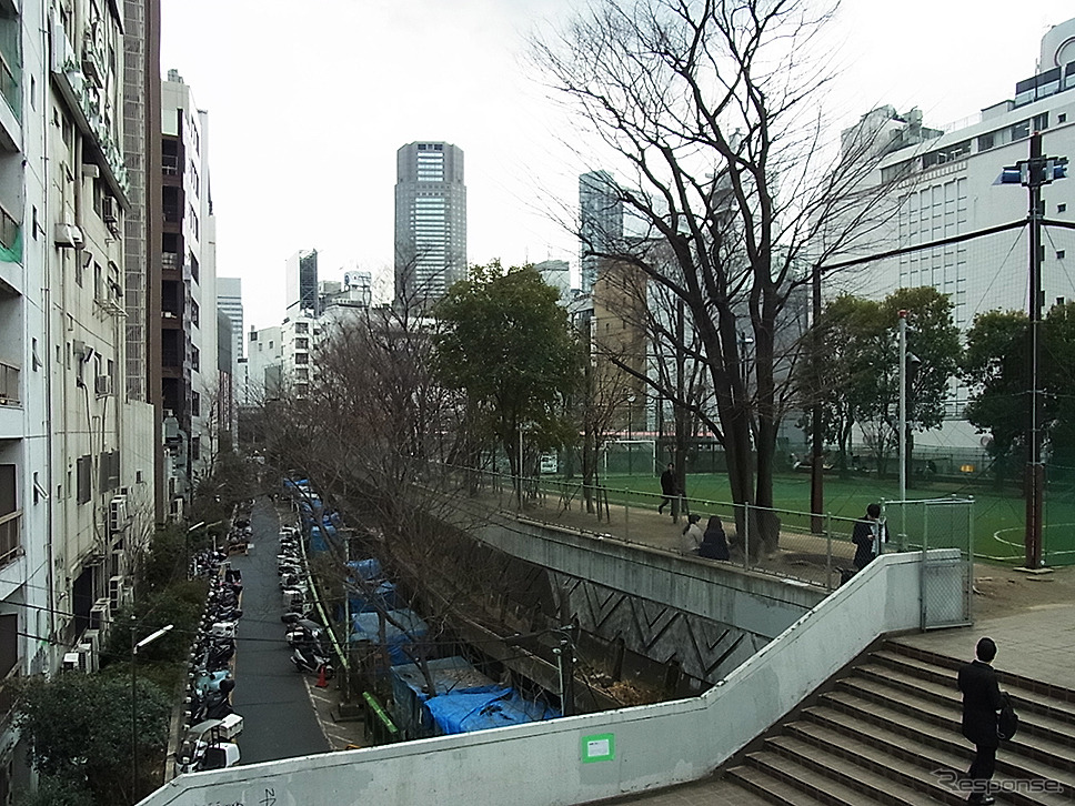 渋谷区立宮下公園（2017年3月8日）