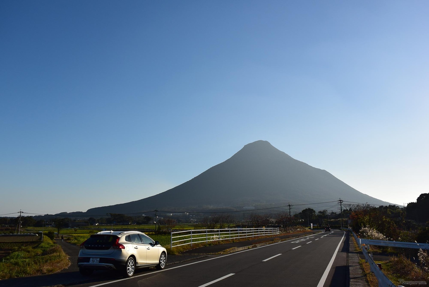 薩摩半島南端の火山、開聞岳へ向かう。