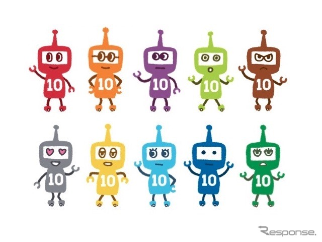 PASMOのミニロボット10種類