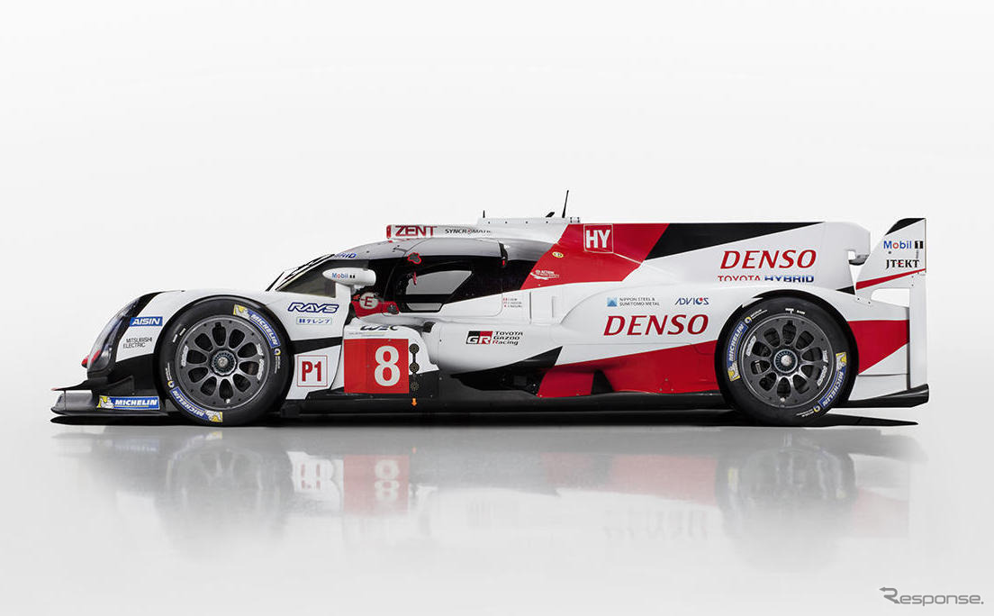 2017年のWECを戦う「TOYOTA TS050 HYBRID」