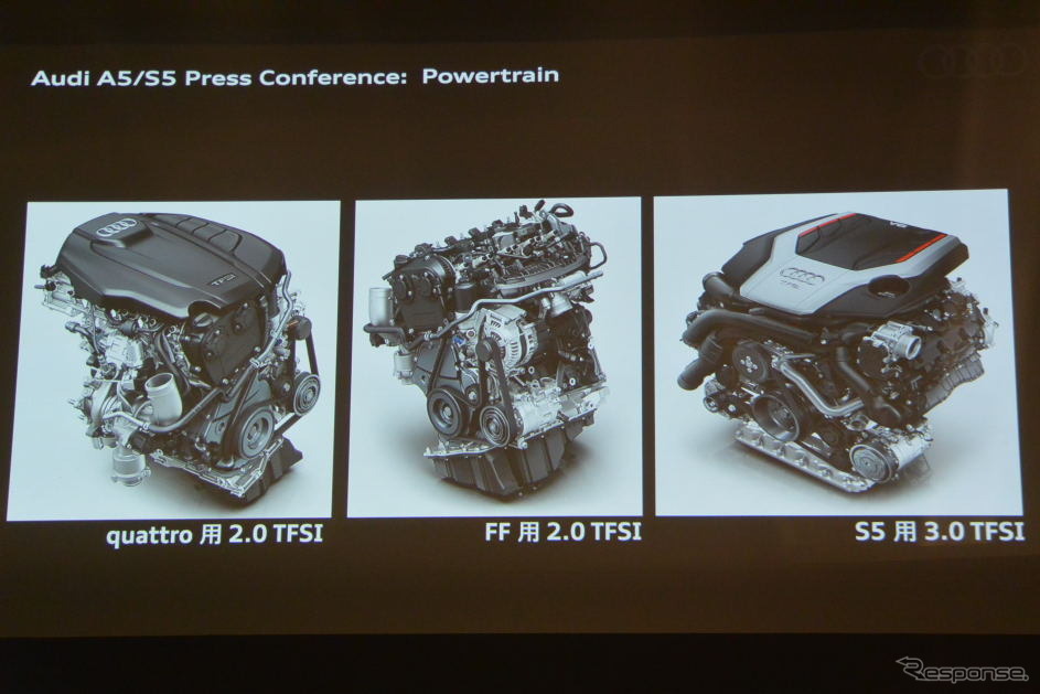 アウディ A5シリーズ 新型 発表会