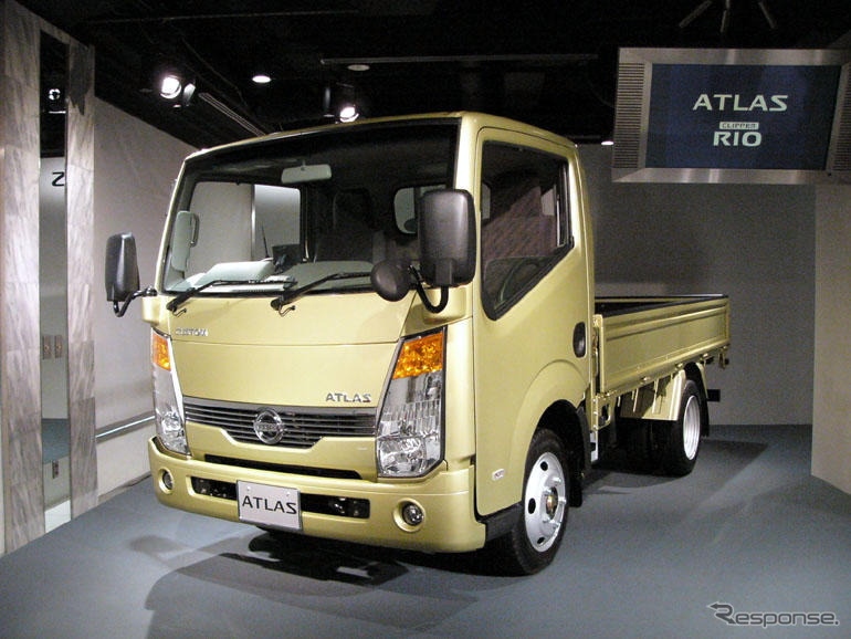 【日産 アトラスF24 発表】欧州にも年1万台
