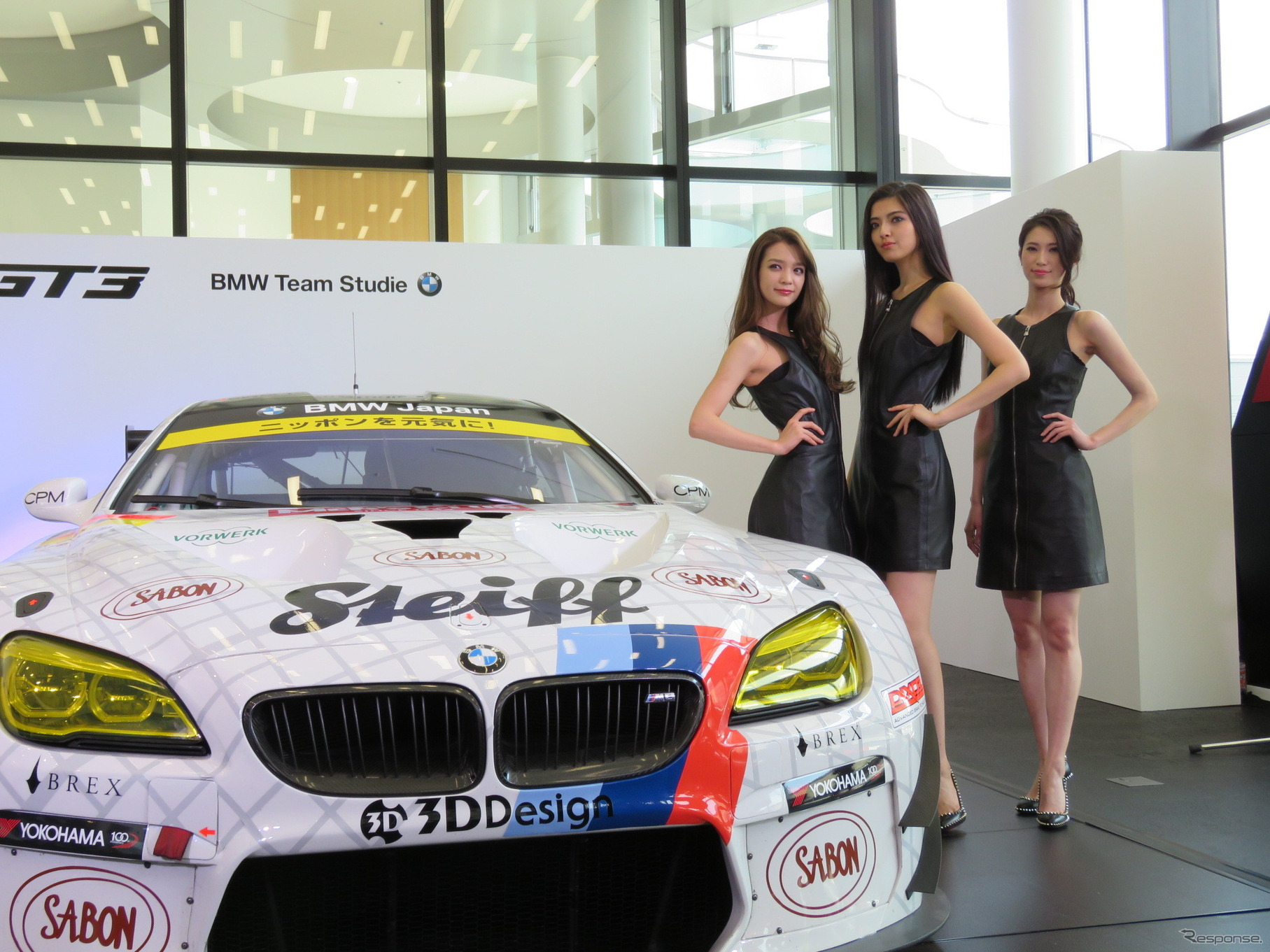 BMW Group Tokyo Bayで実施された「BMW Team Studie」の今季体制発表会。