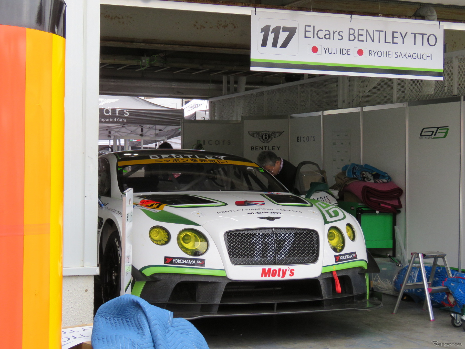 GT300クラスに今季はベントレーが登場。