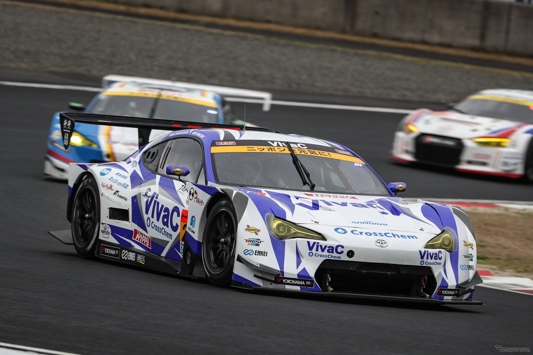 GT300クラス予選3位の#25 VivaC 86 MC。